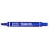 Pentel N60 Permanent Marker Chisel Tip with Aluminium Barrel Waterproof Ink - Blue