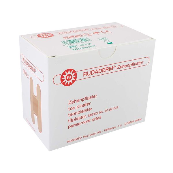 Rudaderm Toe Plasters Pack of 100