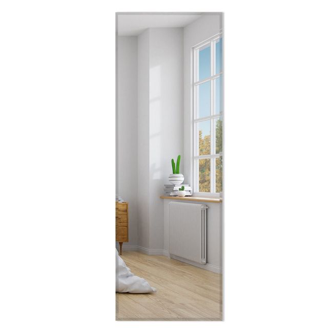 43" x 15" Wall Mounted Frameless Mirror Full Length Vertically or Horizontally