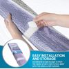 BDK Sun Shade Iridescent Lavender 57” x 27” Double Bubble Car Shade
