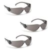 Pyramex Safety Intruder Eyewear (3 Pair Pack) (Gray)