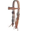 Circle Y Copper Sunflower Browband Headstall