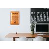 mrdeco Holzschild 20x30cm extra Strong Coffee Kaffee Holz Schild
