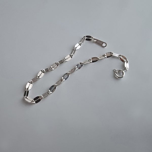 925 silver dragonfly chain bracelet simple silver bracelet