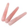 Natural Gua Sha Rose Quartz Acupuncture Points Massage Point Bar Message Tool