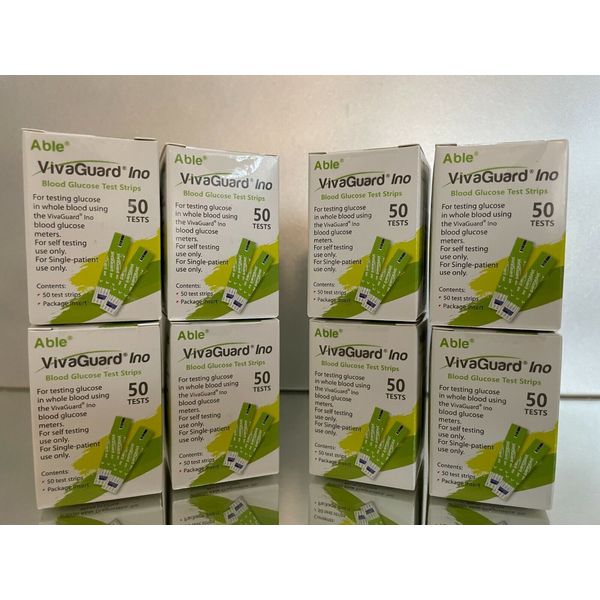 Viva Guard Diabetic Blood Glucose Test Strips QTY 400 EXP 09/2024. FREE SHIPPING