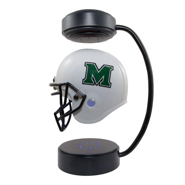 Marshall Thundering Herd NCAA Hover Helmet - Collectible Levitating Football Helmet with Electromagnetic Stand