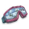 Snowboard Goggles Vinyl Sticker Decal Travel 5"