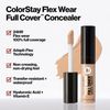 Revlon ColorStay Flex Wear Full Coverage Concealer 0.34 Fl Oz Light 015