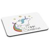 Gift Base Unicorn I Poop Rainbows PC Computer Mouse Mat Pad