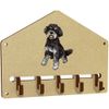 Azeeda 'Miniature Schnauzer' Wall Mounted Key Hooks/Holder (WH00053442)