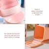 NIDHFG 2 Pieces Mini Desktop Trash Can, Creative And Cute, Multi-Function Storage Bin, Convenient Trash Can, Suitable For Office Bedrooms.