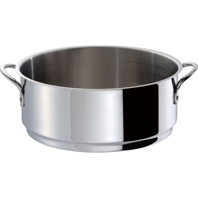 Urushiyama Metal Industries CQC-22SM Steamer, 8.7 inches (22 cm), Stainless Steel, Made in Japan