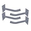 Powerbuilt 4 Piece Wall Mount Wheel with Tire Brackets - 240249