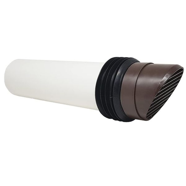 DUCVVK200-BR System 100 Brown Round CORE Drill HIGH Rise DUCTING Ventilator