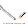 SCSpecial Telescopic Teachers Pointer Stick Retractable Pointer for Teaching with Soft Felt Tip 2 Pieces Lightweight Handheld Presentation Pointer, Extended to 120 Centimeters / 47 inches