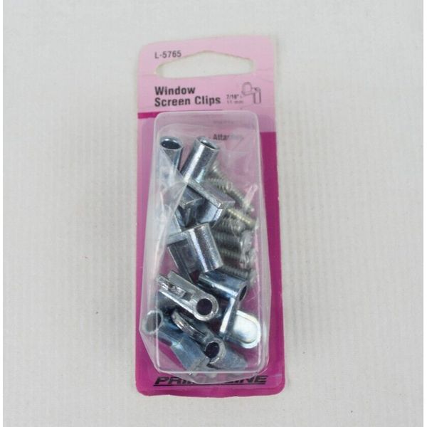 Prime Line Products L-5765 Window Screen Clips 7/16"