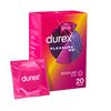 Durex Pleasure Me Ribbed and Dotted Condoms (Pack of 20)