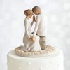 Willow Tree Around You, sculpted hand-painted cake topper