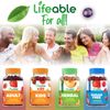 Lifeable Magnesium Citrate - Great Tasting Raspberry Flavor Gummy - 90 Count