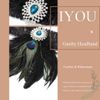 IYOU Feather Gatsby Headpiece Black Rhinestone 1920s Flapper Headband Prom Costume Wedding Hair Accessories for Women