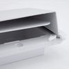 RecPro RV Range Vent Cover with Locking Damper White | Camper Trailer Exterior Vent