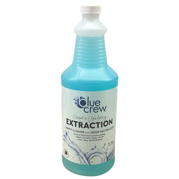 Blue Crew Carpet and Upholstery Extraction Shampoo 32oz