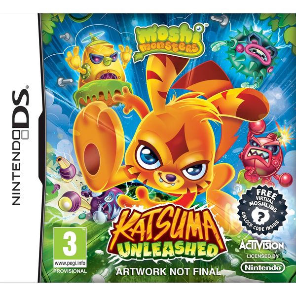 Moshi Monsters: Katsuma Unleashed (Nintendo DS)
