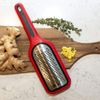 Microplane Select Series Coarse Grater - Red Frame, Ultra-Sharp Stainless Steel