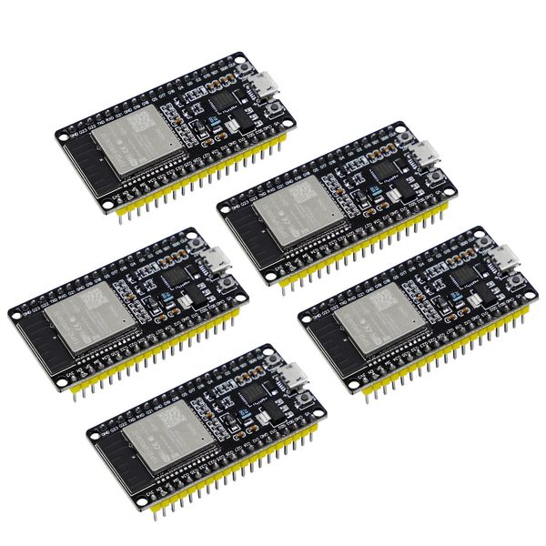 ESP32 Development Board XTVTX 3 Pcs ESP32 WROOM-32D Module Powerful Wireless WiFi+Bluetooth CP2102 Chip MCU for IoT Projects for Arduino