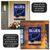 St. Louis Blues Two Sided House Flag