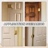 Offset Hinges for Doors 3.5 in Swing Clear Offset Door Hinge Handicap Expandable Door Hinges Bright Copper（2 pcs）