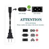 Apple TV Power Cable, 6.6ft Compatible with Apple TV 1st-5th Gen (4K)