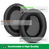 Professional Replacement Earpads Cushions Compatible with HyperX Cloud II Cloud Pro HyperX Cloud Alpha Headset Ear Pads with Softer Protein Leather/Memory Foam