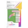 Gamegenic Prime Japanese Sized Sleeves Green - Multi-language (Includes Spanish)