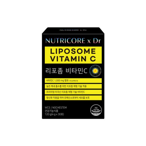 Nutricore x Dr Liposomal Vitamin C (Vitamin C) 1000 WCS Nocastem Liposomal (1 month)