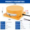 Inductive Proximity Sensor, PNP DC 3 Wire Normally Closed 60mm Detecting Distance Inductive Proximity Switch for Metal