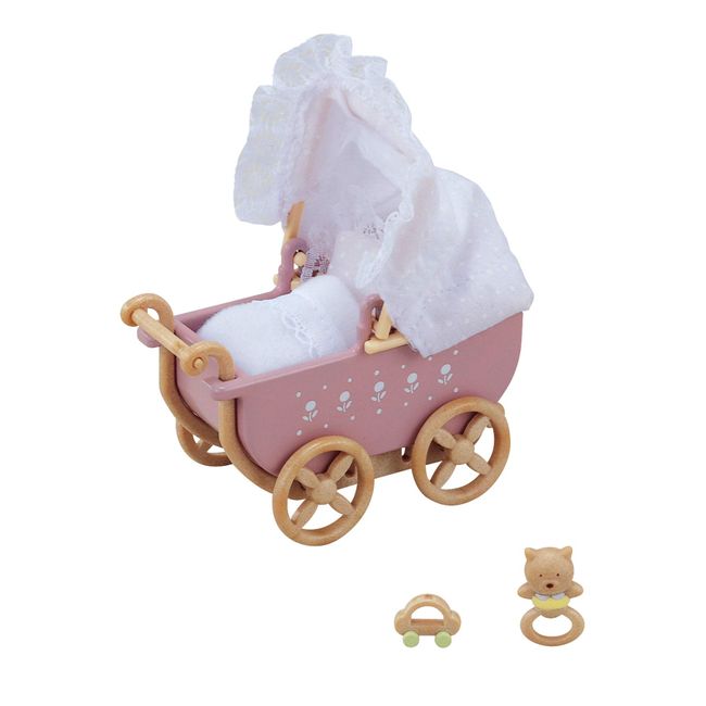 Sylvanian Families Baby & Child Room pram Settoka -205 (japan import) by Epoch