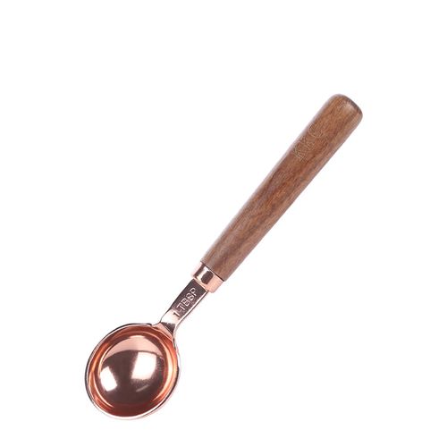 KKC Coffee Measuring Spoon, Coffee Spoon, Measuring Spoon, Wooden Handle Measuring Spoon, Coffee Ground, 10g, Tea Leaf Spoon