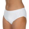 Suprima LaDonna Ladies Underwear with Incontinence/Menstruation Protection (White, X-Large)