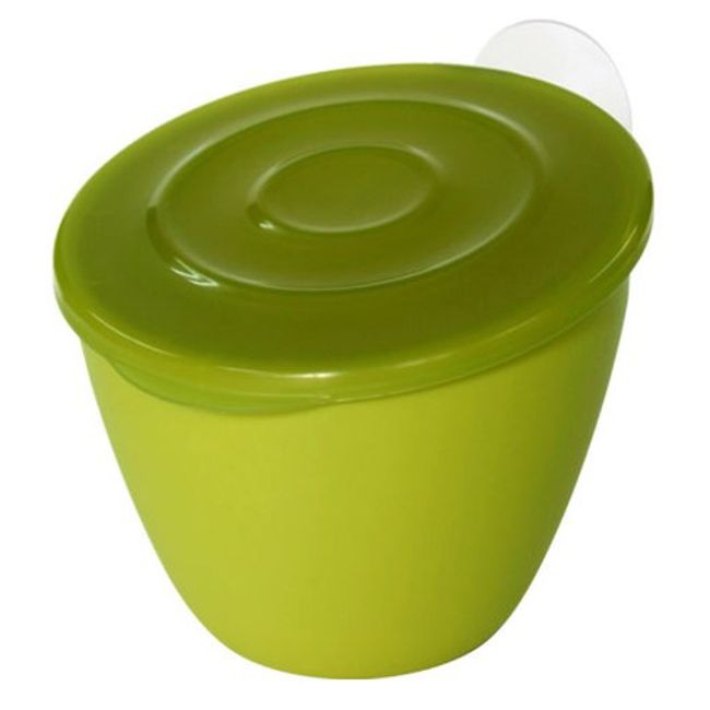 Yawata Kasei Sceltevie Roll Kitchen Drainer, Green, Approx. 5.8 x 6.6 x 5.1 inches (14.7 x 16.7 x 13 cm)