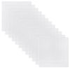 Clear Plastic Mesh Canvas Sheets - 12 PCS White Rectangle Eye Mesh for Embroidery, Knitting & Crochet Projects