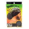 King.J Regular Size Unisex Spandex Cap For Dreadlocks, Black, 1 Count
