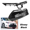 Front Bumper Upper & Lower Grille Assembly For 2017-2019 Toyota Corolla L/LE/XLE