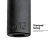 Capri Tools 3/8 in. Drive 10 mm Semi-Deep Impact Socket