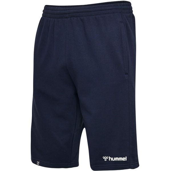 hummel hmlMOVER Cotton Bermuda Shorts Kids, Marine, 176