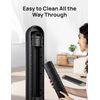 90° Oscillating Floor Fan with Remote - 4 Modes, 8H Timer, Black 36-Inch Design