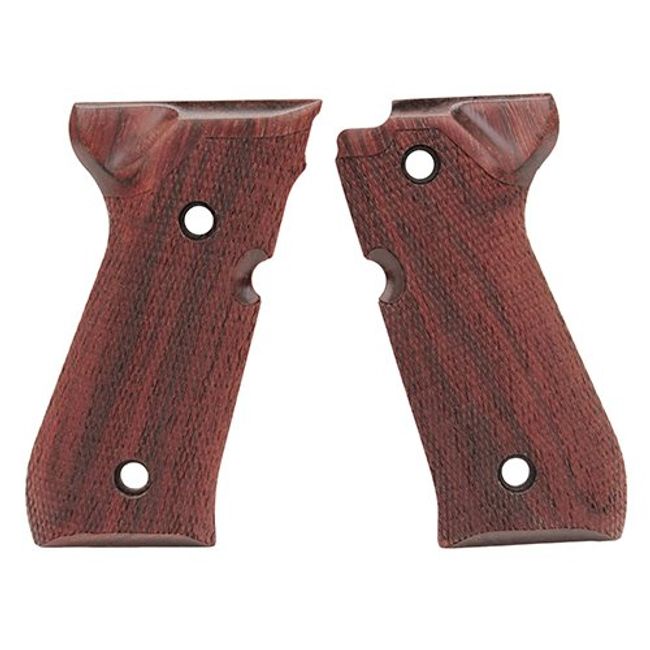 Hogue Hunting Grip Beretta 92 Rosewood Checkered