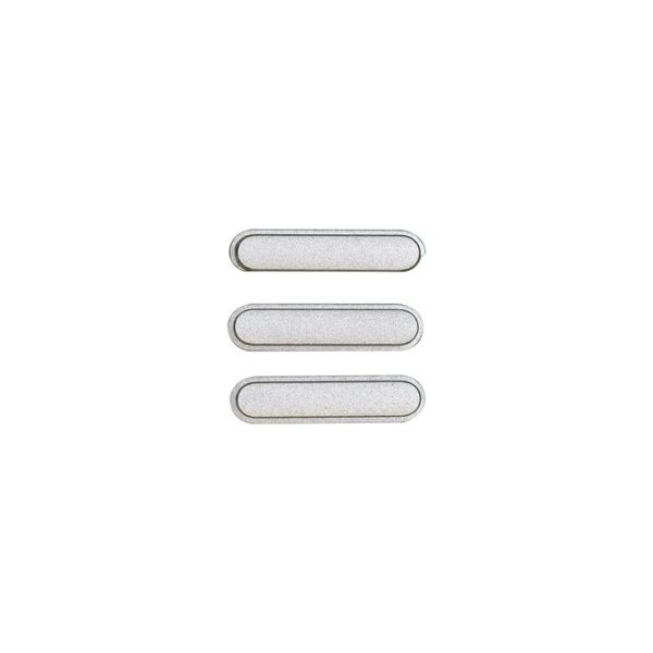 Cosmetic Button Set 3 Parts for Apple iPad Pro 9.7 Silver Replacement Part