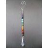 Chakra Gemstone Sun Catcher Crystal Rainbow Hanging Decoration Home Gift